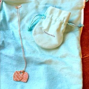 Tiffany and co I love you necklace